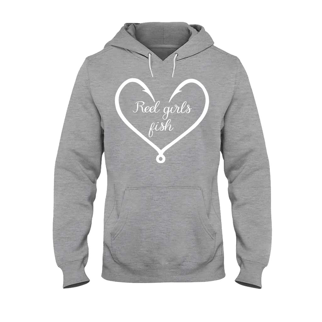 Reel Girl Fish - T-shirt and Hoodie 112021