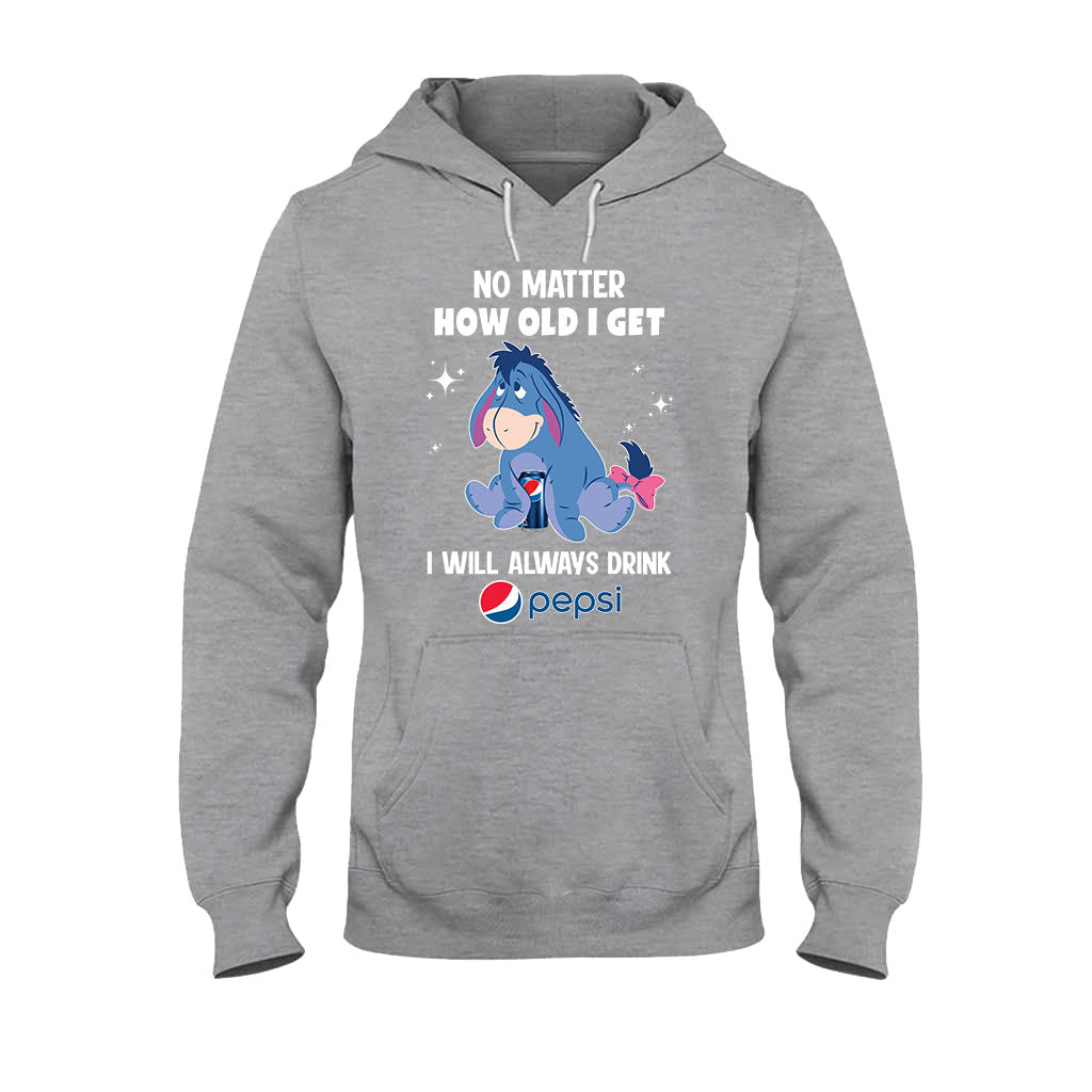 No Matter How Old I Get Blue Soft Drink T-shirt and Hoodie