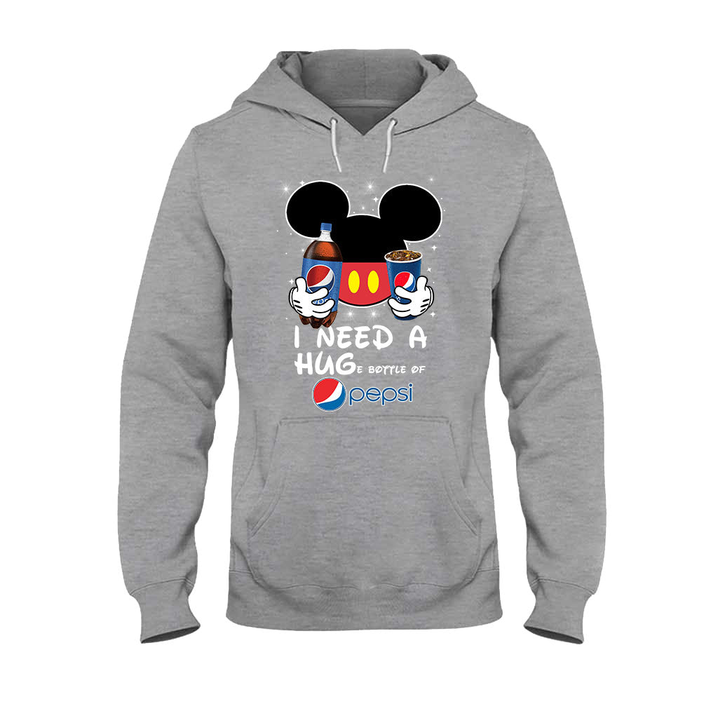 I Need A Hug Funny Blue Soft Drink T-shirt and Hoodie