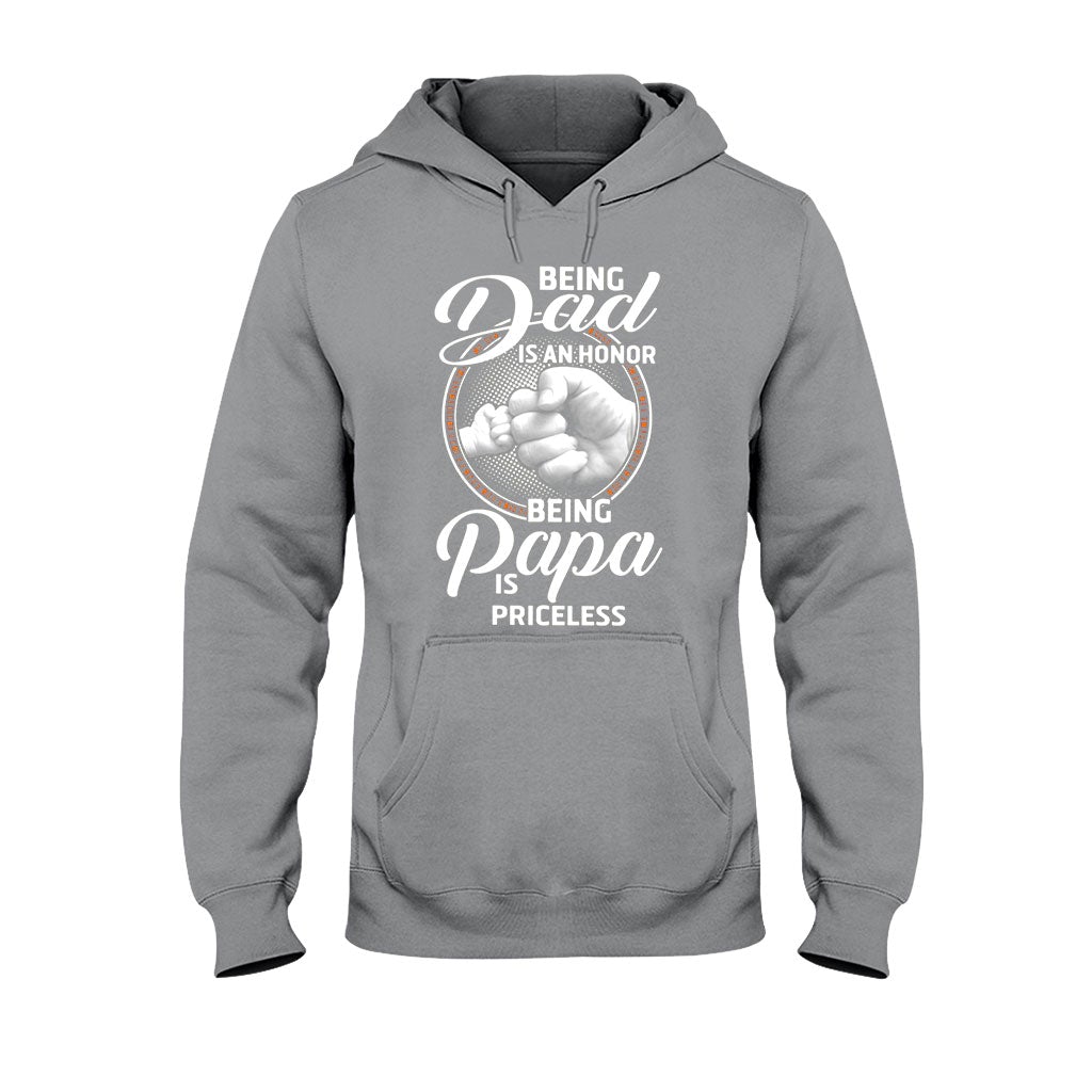 Being Papa - Grandpa T-shirt And Hoodie 062021