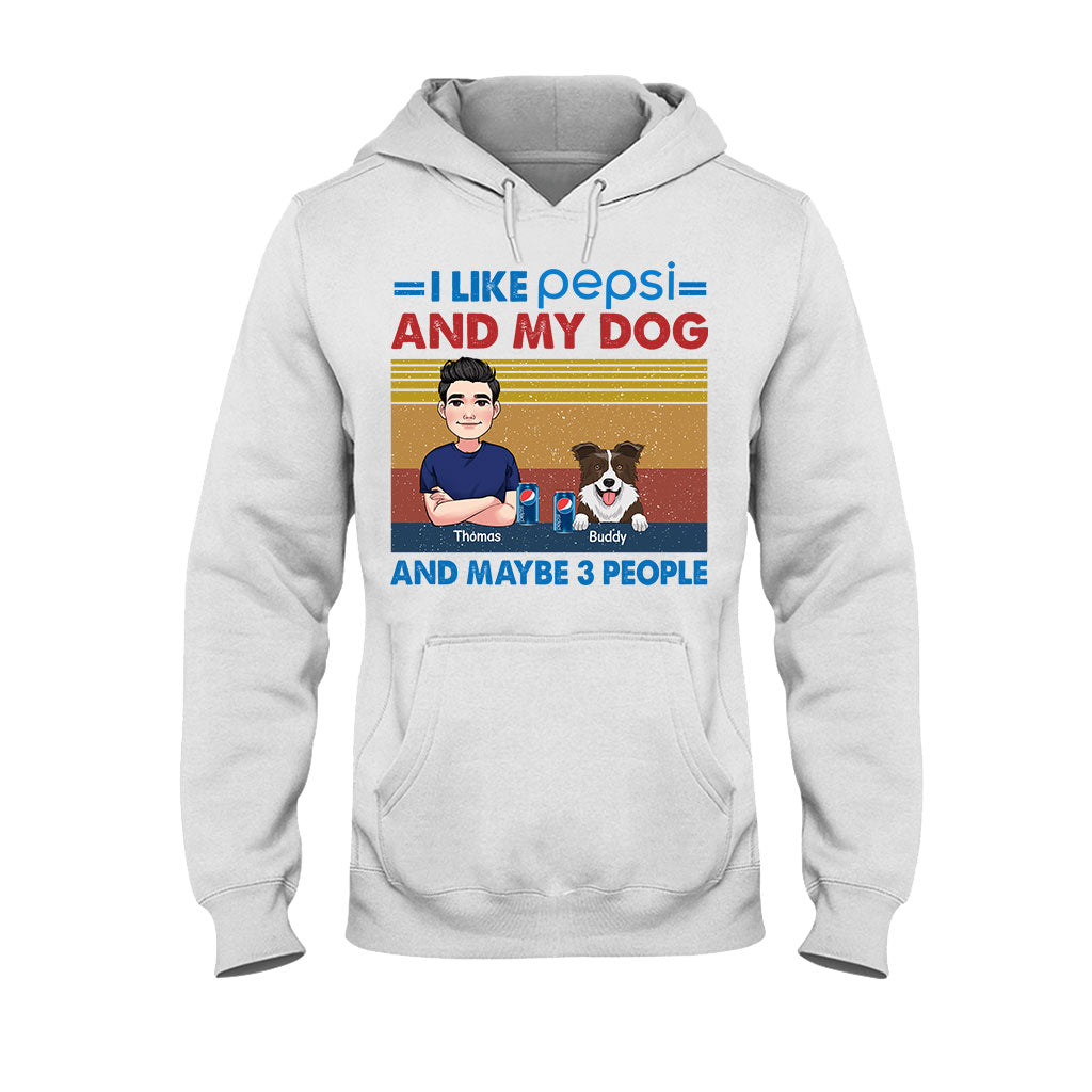 I Like My Drink - Personalized Blue Soft Drink T-shirt and Hoodie