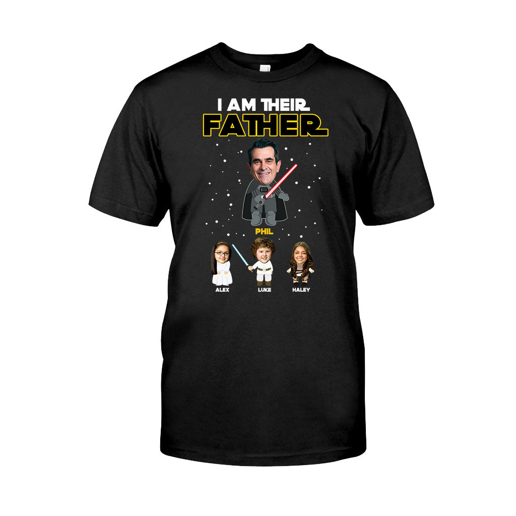 I Am Their Father - Personalized Father's Day Father T-shirt and Hoodie