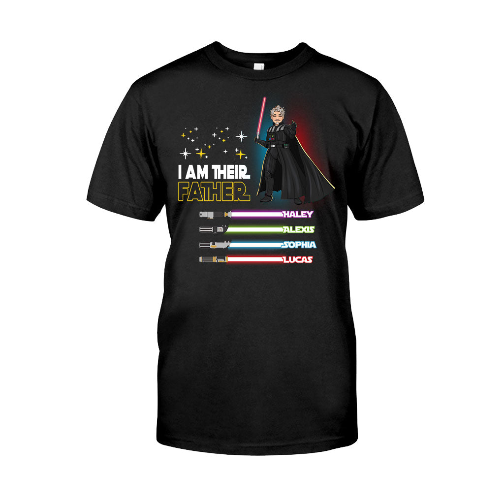 I'm Their Father - Personalized Father T-shirt and Hoodie