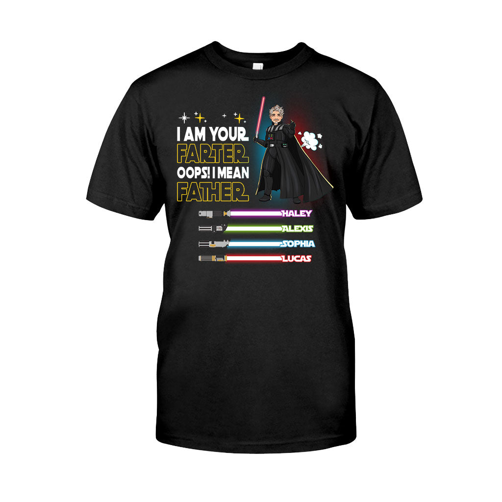 I'm Their Farter - Personalized Father T-shirt and Hoodie