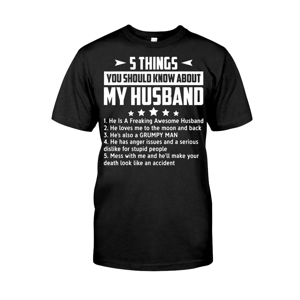 5 Things - Husband And Wife T-shirt And Hoodie 072021