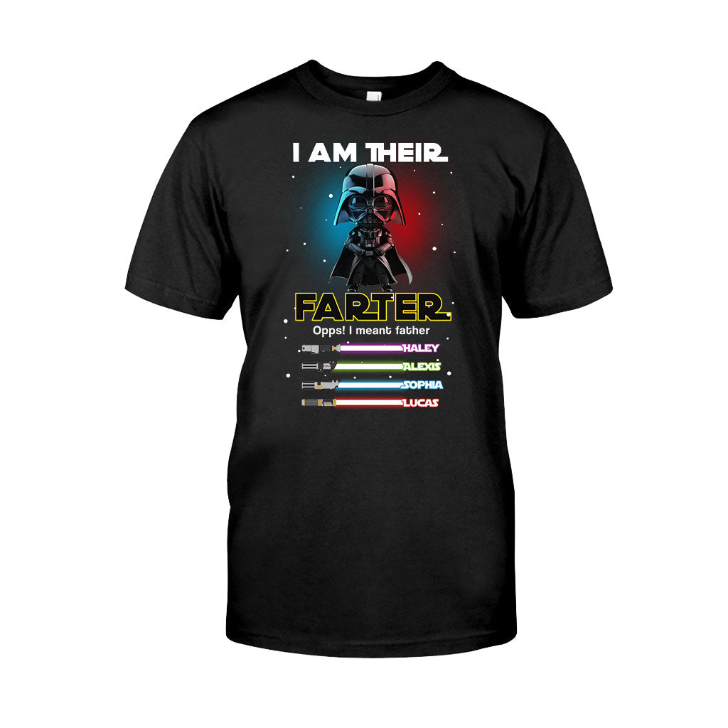 I Am Their Father - Personalized Father's Day T-shirt and Hoodie
