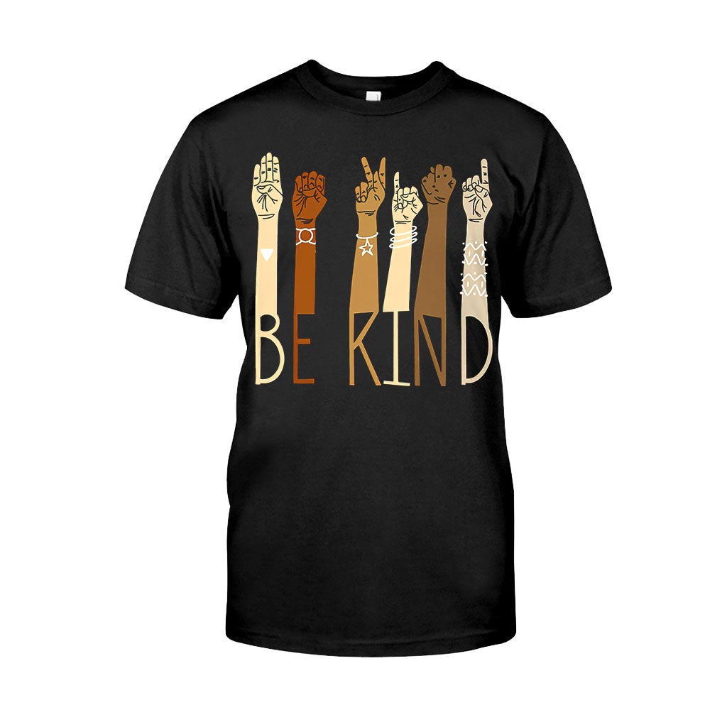 Be Kind  - American Sign Language T-shirt And Hoodie 062021