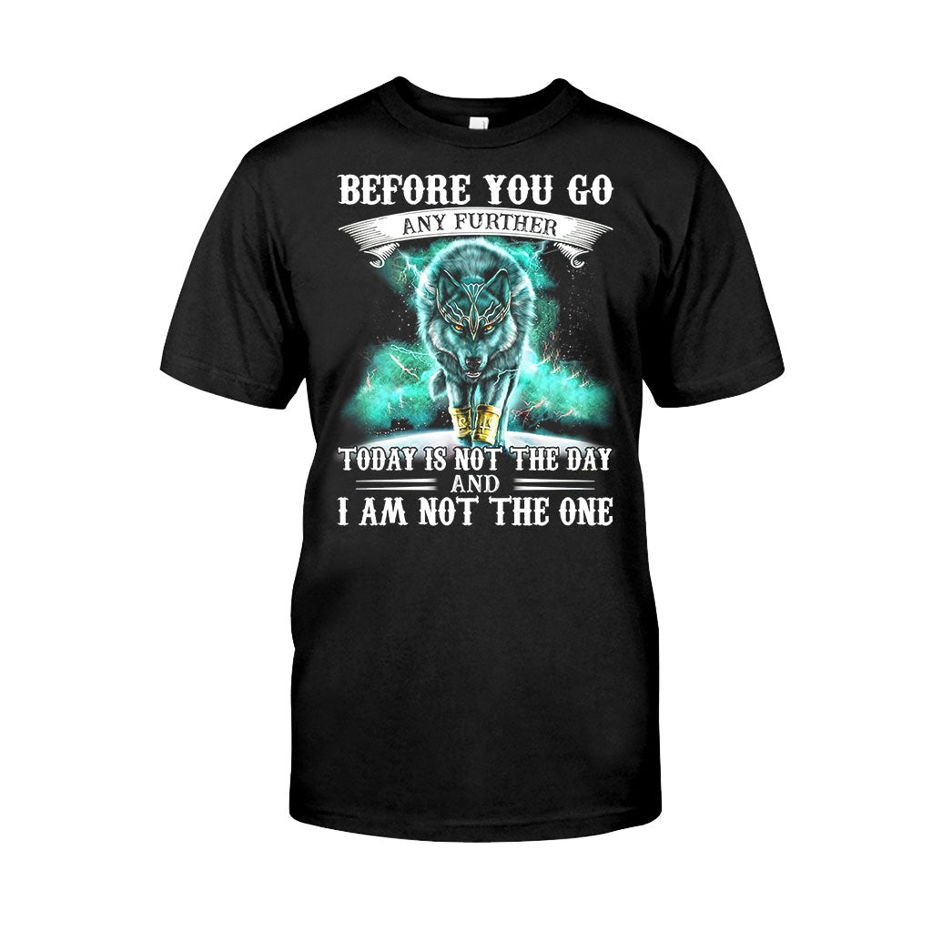 Green Wolf T-shirt And Hoodie 062021