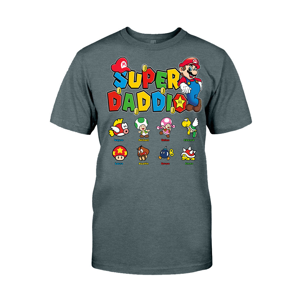 Super Daddio - Personalized Super Plumber T-shirt and Hoodie