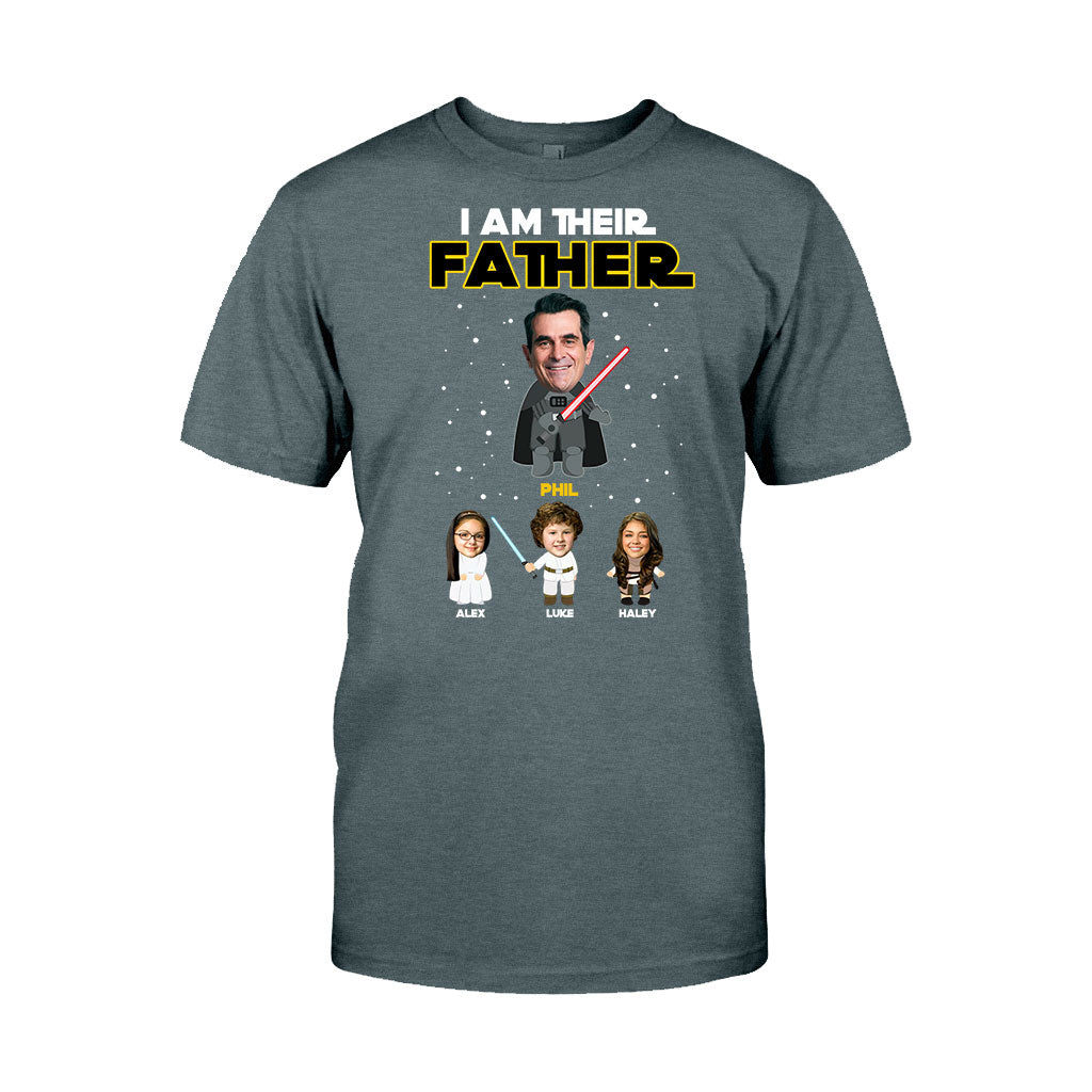I Am Their Father - Personalized Father's Day Father T-shirt and Hoodie