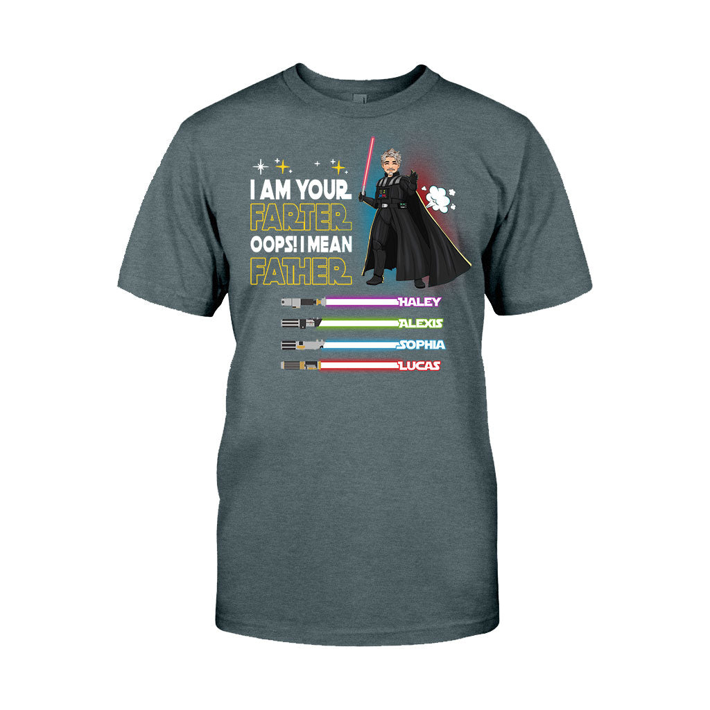 I'm Their Farter - Personalized Father T-shirt and Hoodie