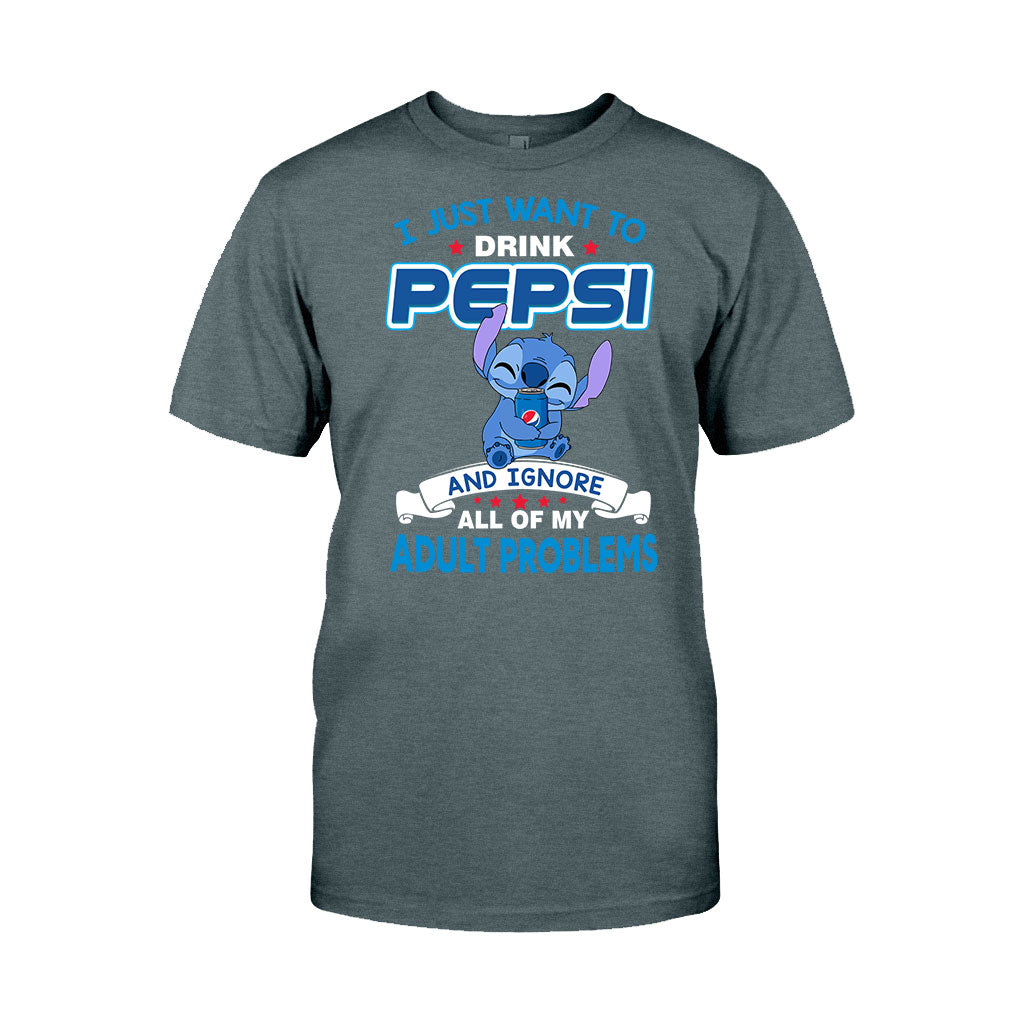 I Just Want To Drink - Blue Soft Drink T-shirt and Hoodie