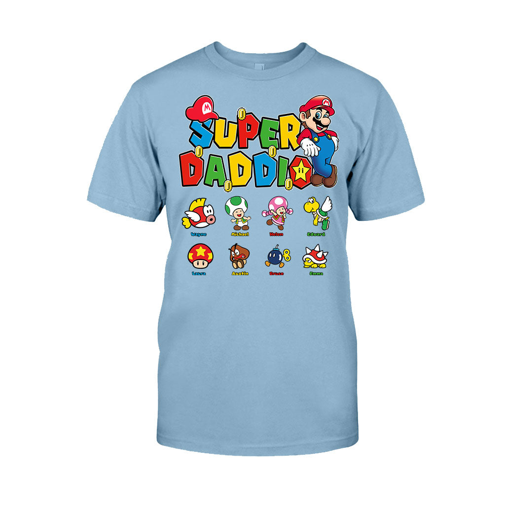 Super Daddio - Personalized Super Plumber T-shirt and Hoodie