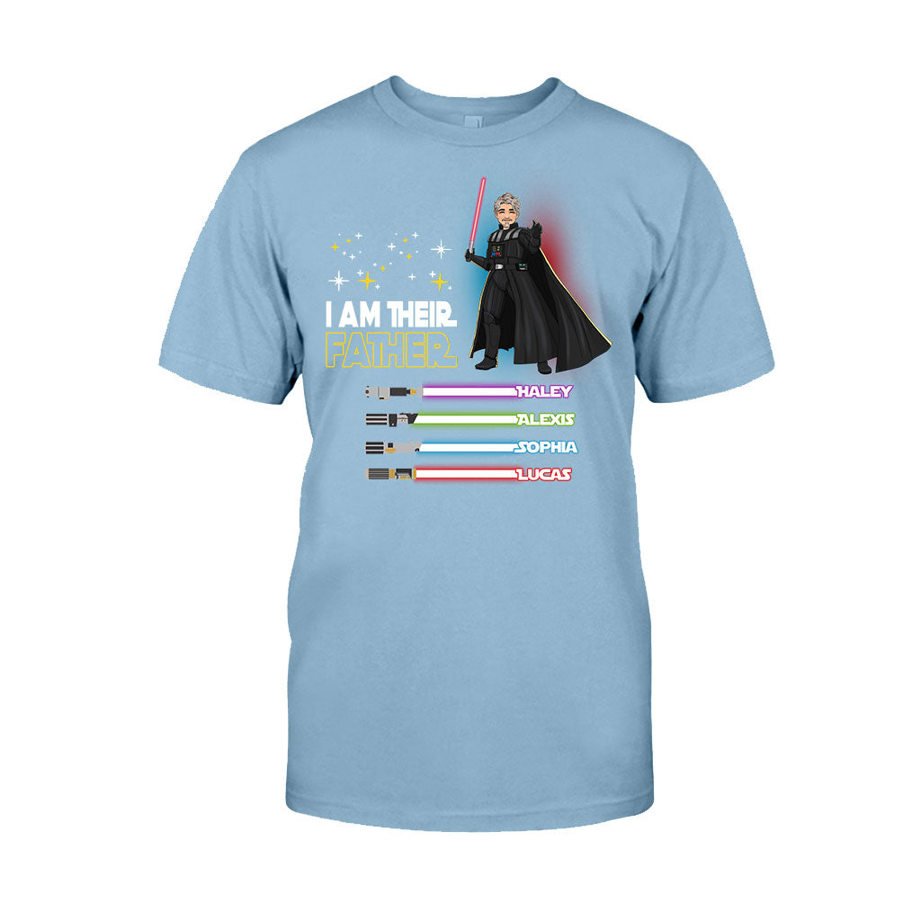I'm Their Father - Personalized Father T-shirt and Hoodie