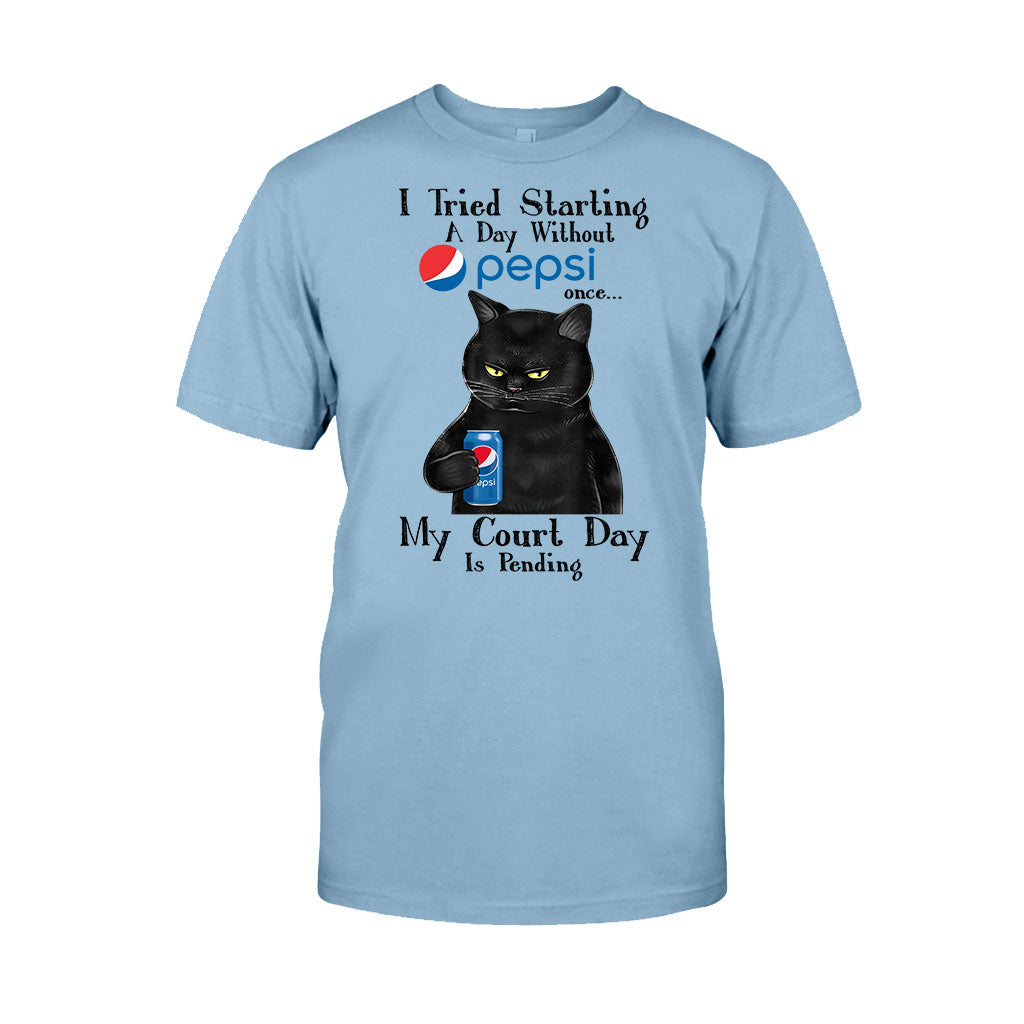 My Court Day Is Pending Blue Soft Drink T-shirt and Hoodie