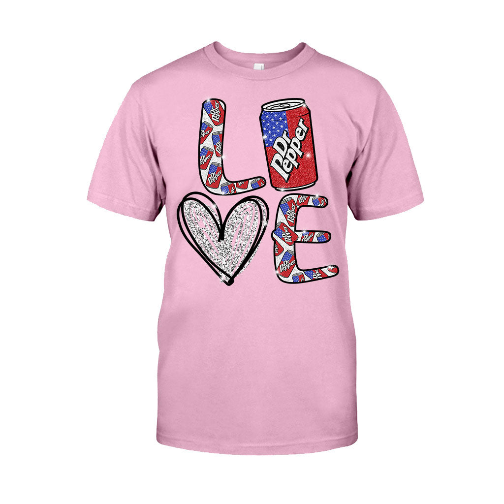 Love Summer Patriotic Texas Drink T-shirt and Hoodie