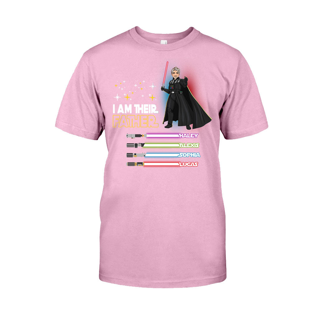 I'm Their Father - Personalized Father T-shirt and Hoodie