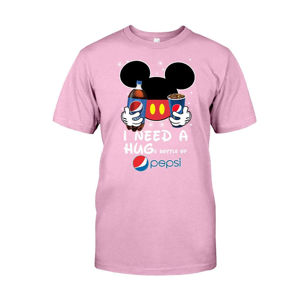 I Need A Hug - Personalized Blue Soft Drink T-shirt and Hoodie