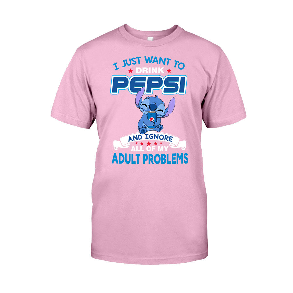 I Just Want To Drink - Blue Soft Drink T-shirt and Hoodie