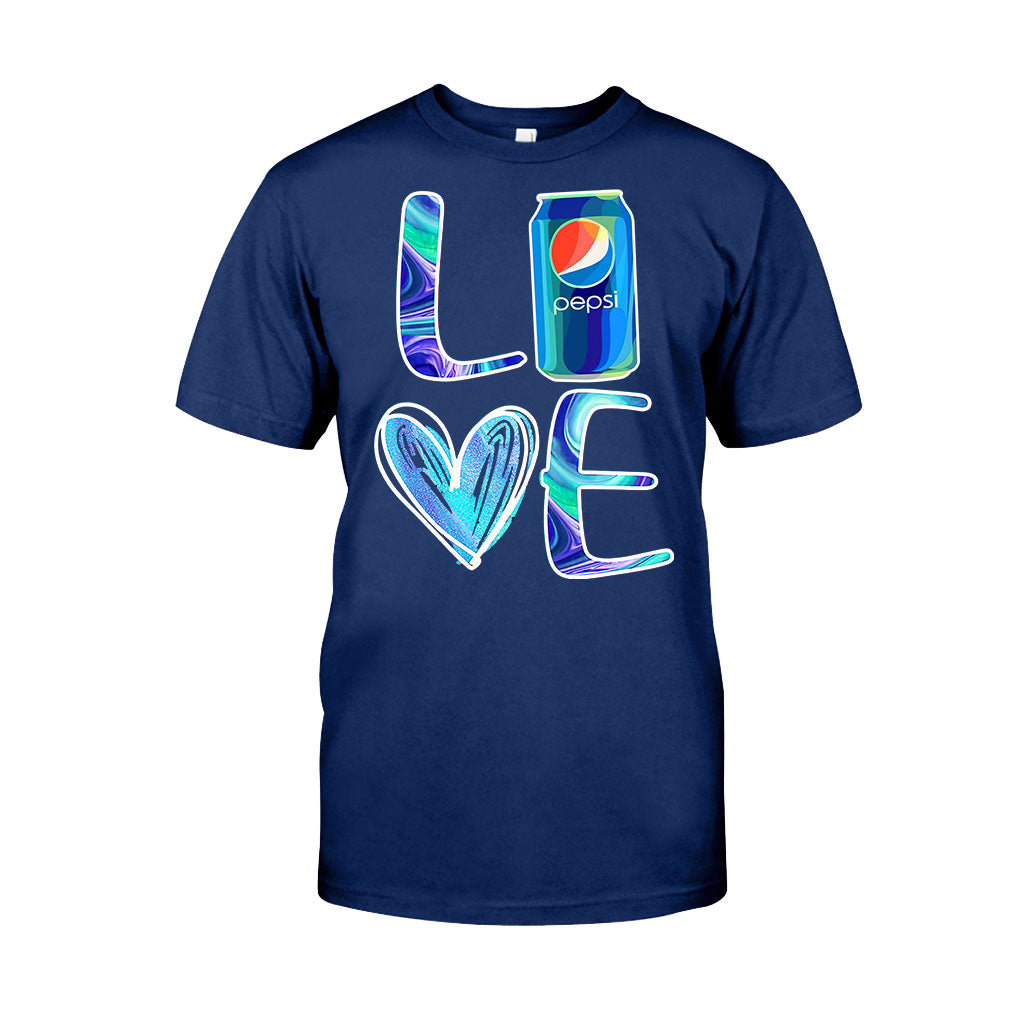 Love Summer Blue Soft Drink T-shirt and Hoodie