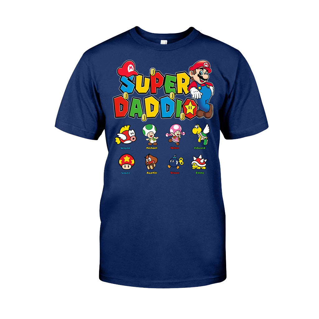 Super Daddio - Personalized Super Plumber T-shirt and Hoodie