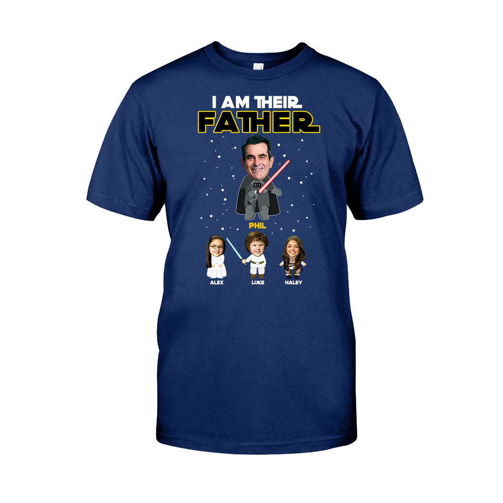 I Am Their Father - Personalized Father's Day Father T-shirt and Hoodie