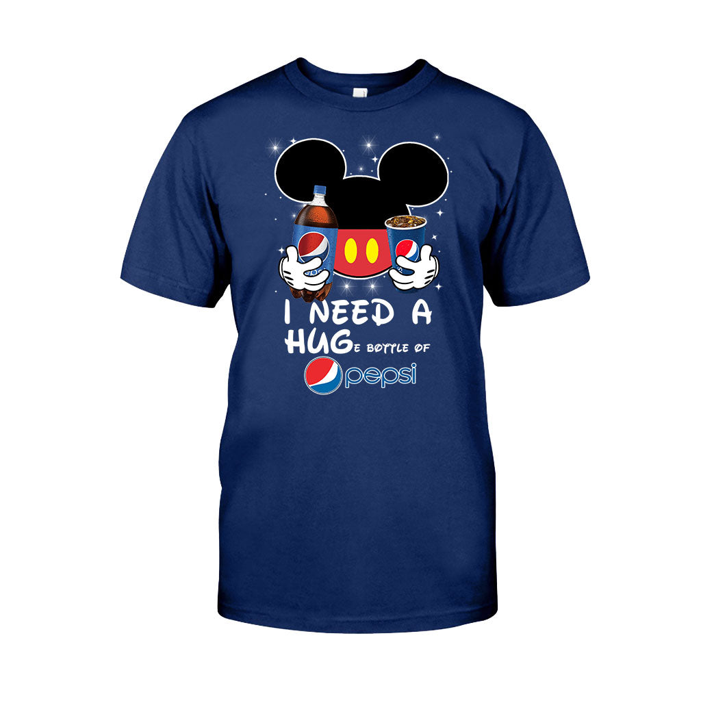 I Need A Hug - Personalized Blue Soft Drink T-shirt and Hoodie