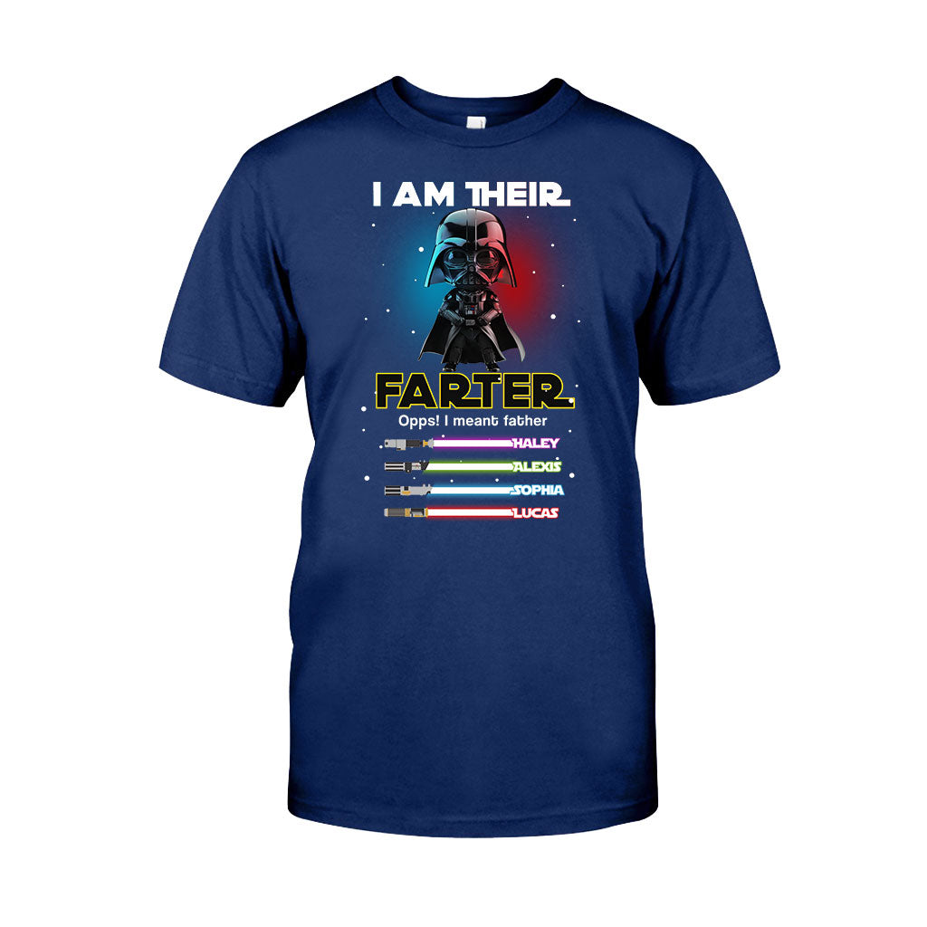 I Am Their Father - Personalized Father's Day T-shirt and Hoodie