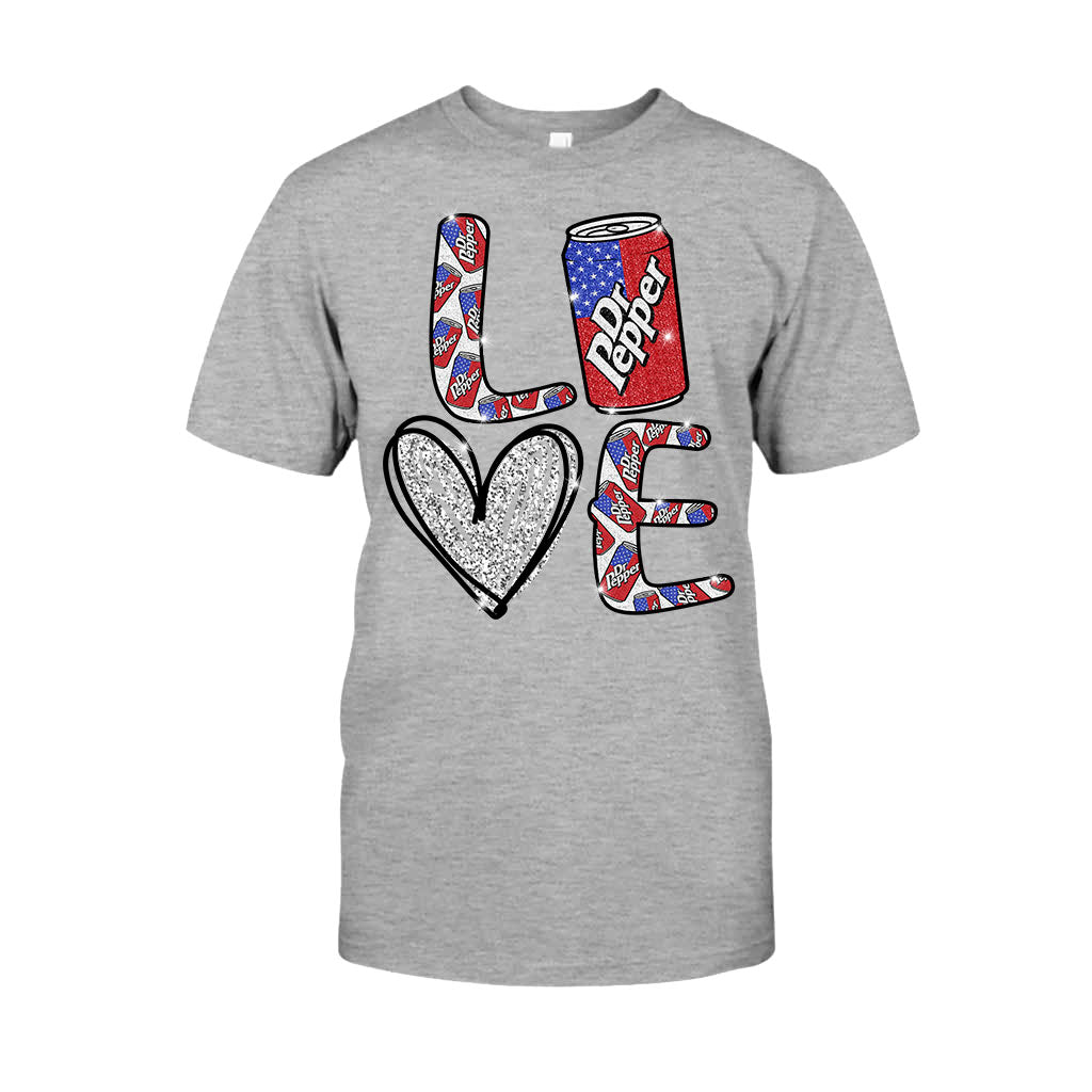 Love Summer Patriotic Texas Drink T-shirt and Hoodie