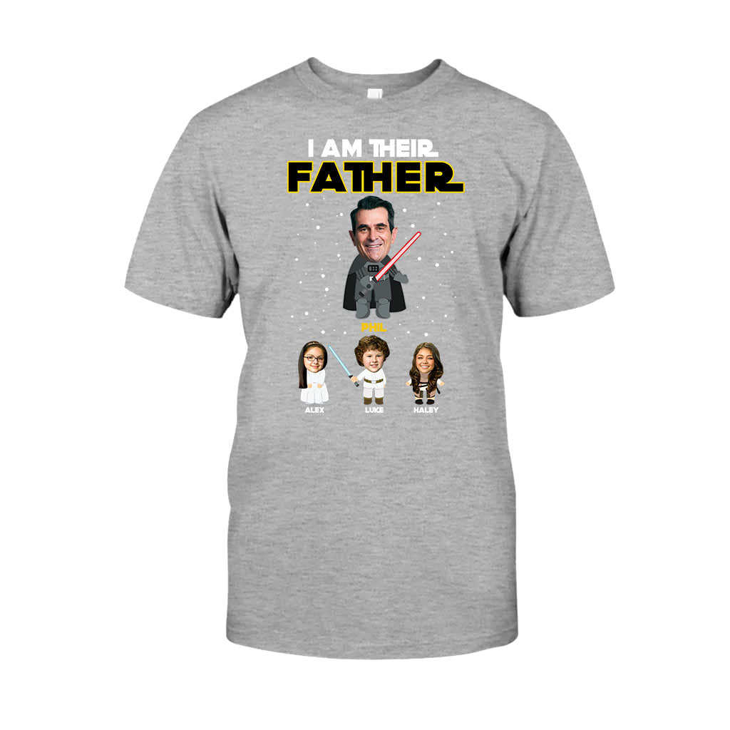 I Am Their Father - Personalized Father's Day Father T-shirt and Hoodie