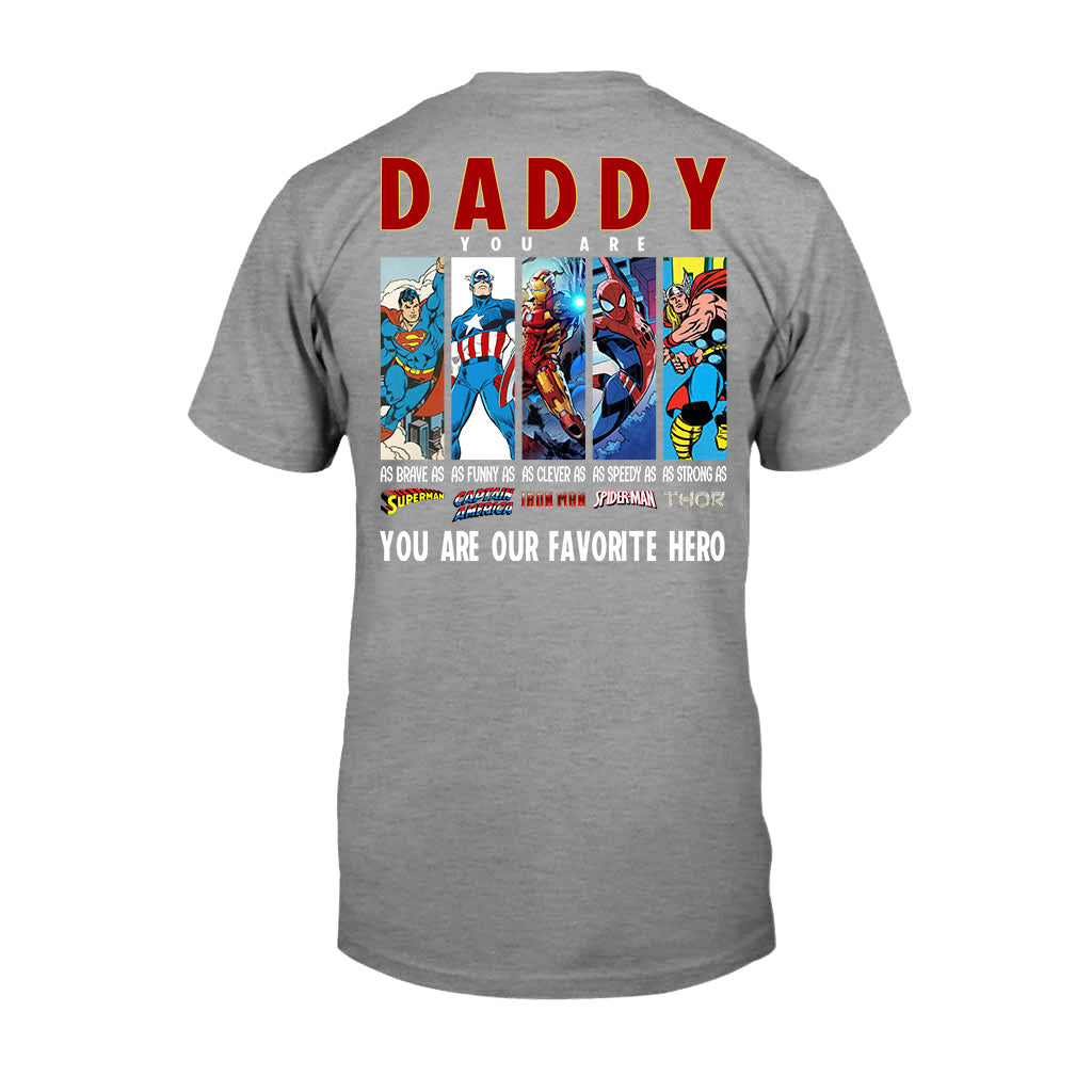 Super Daddy - Personalized Father T-shirt and Hoodie