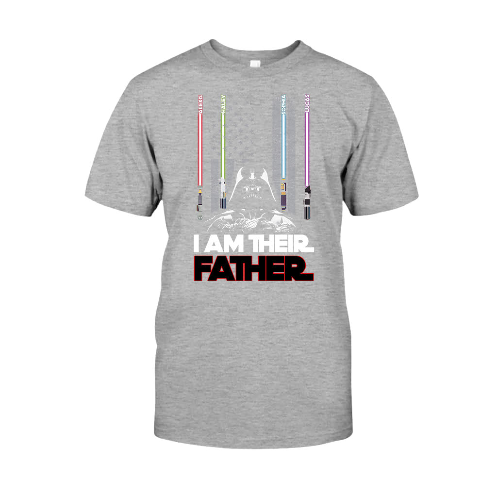 I Am Their Father - Personalized Father's day Father T-shirt and Hoodie