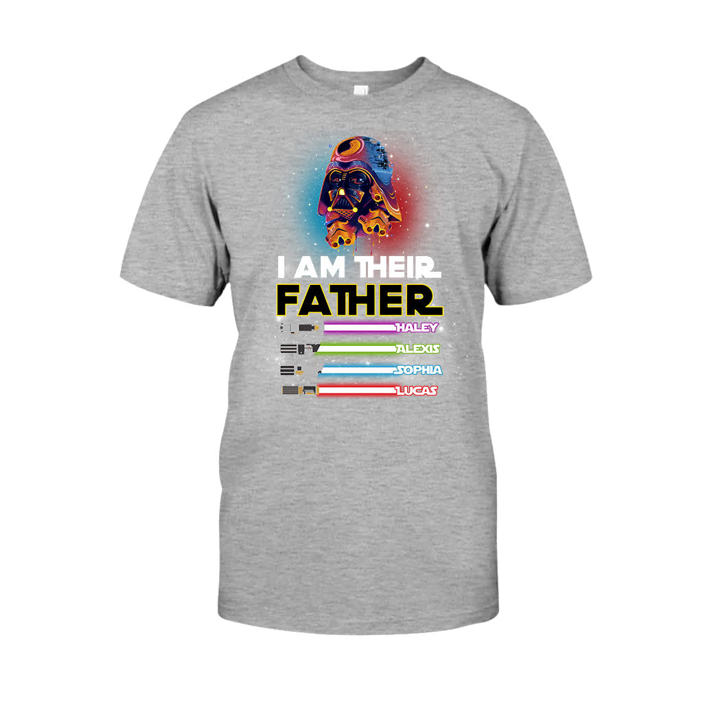 I Am Their Father - Personalized Father's day The Force T-shirt and Hoodie