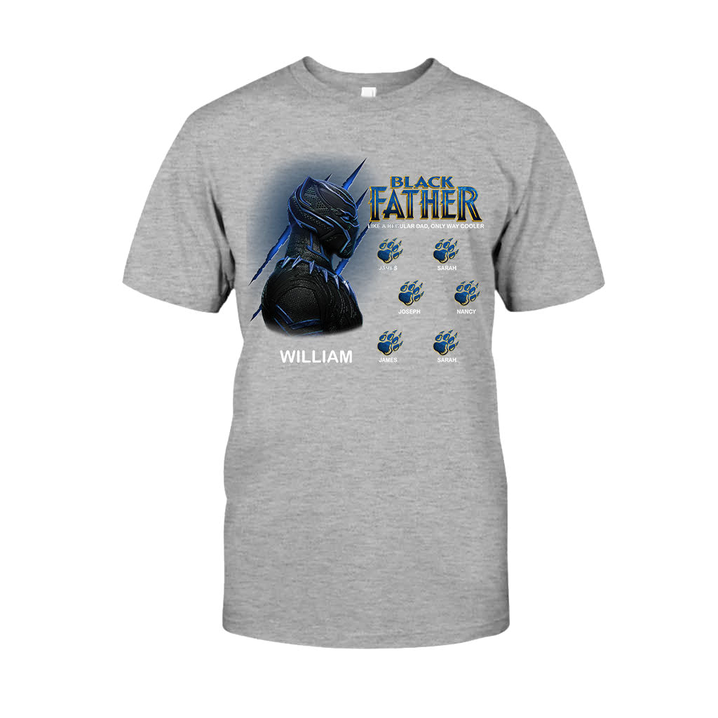 Black Father Cooler - Personalized Marvelous Universe T-shirt and Hoodie