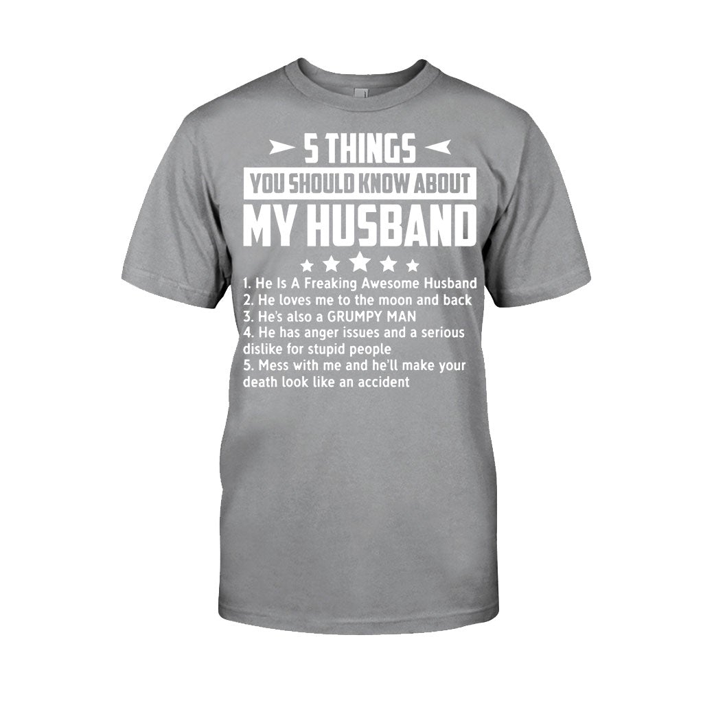 5 Things - Husband And Wife T-shirt And Hoodie 072021