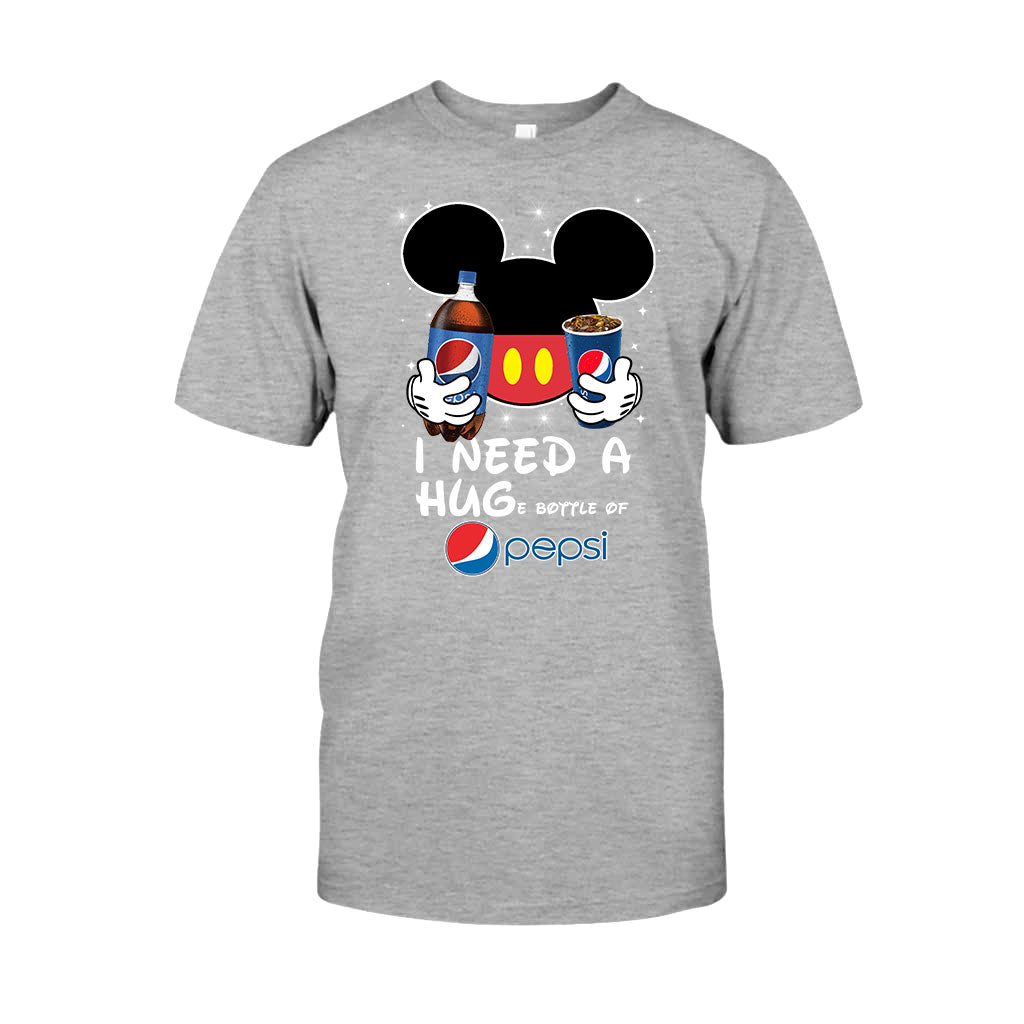 I Need A Hug Funny Blue Soft Drink T-shirt and Hoodie