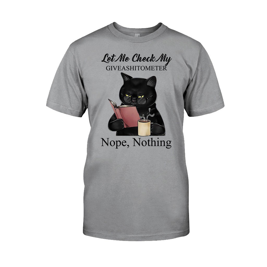 Let Me Check  - Black Cat T-shirt And Hoodie 062021