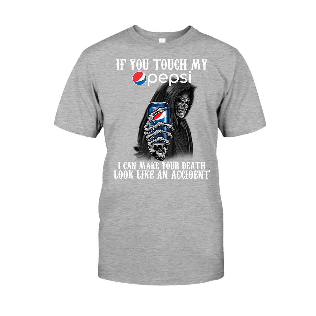 If You Touch My Blue Soft Drink T-shirt and Hoodie