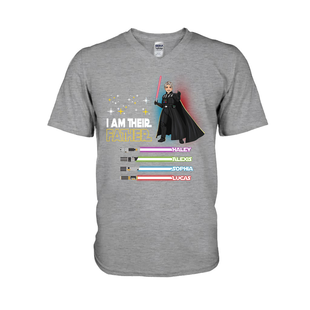 I'm Their Father - Personalized Father T-shirt and Hoodie