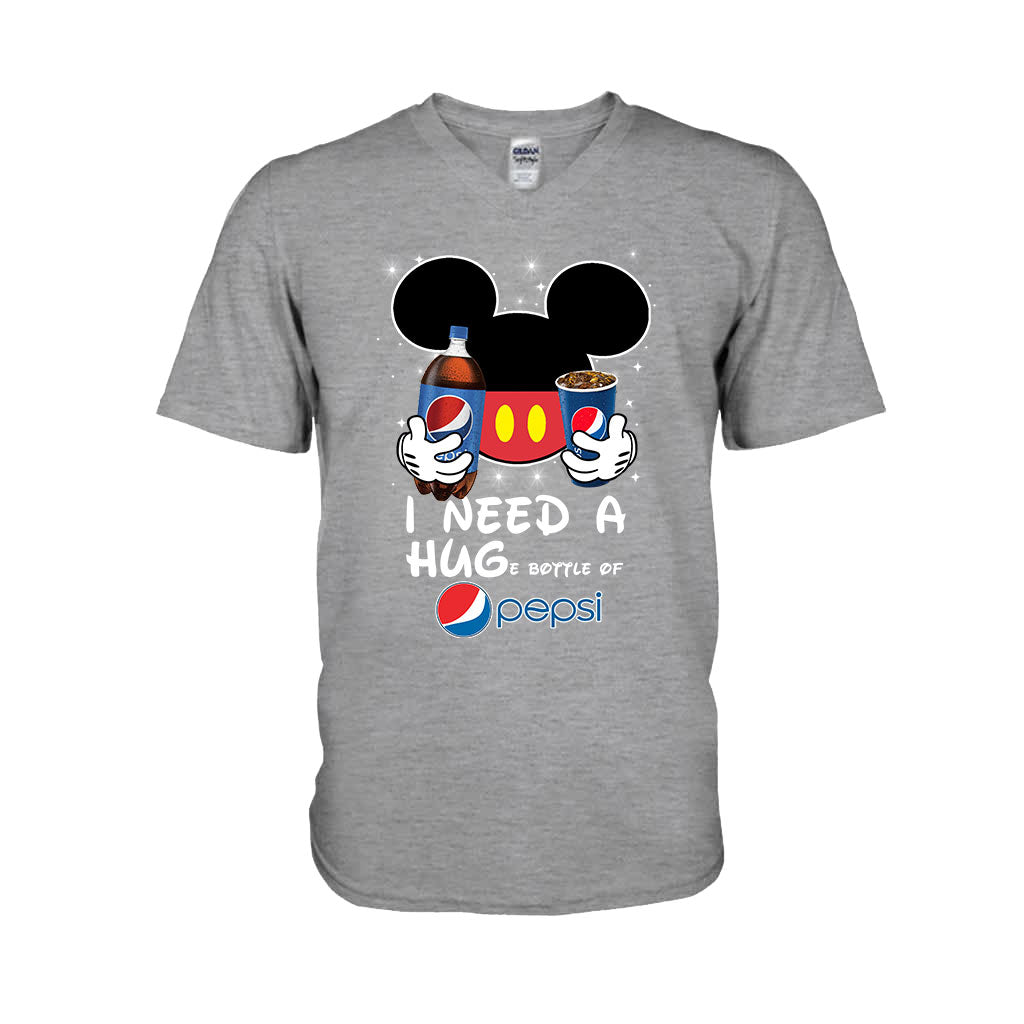 I Need A Hug - Personalized Blue Soft Drink T-shirt and Hoodie