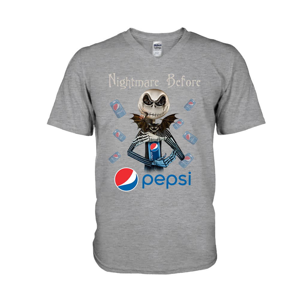 Nightmare Before Soft Drink - Personalized Blue Soft Drink T-shirt and Hoodie