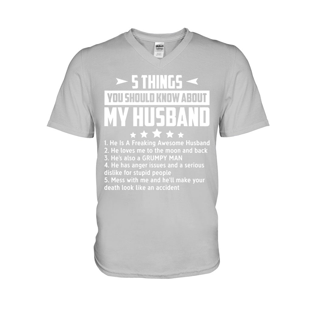 5 Things - Husband And Wife T-shirt And Hoodie 072021