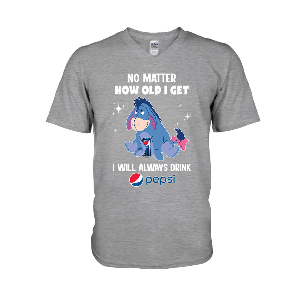 No Matter How Old I Get Blue Soft Drink T-shirt and Hoodie