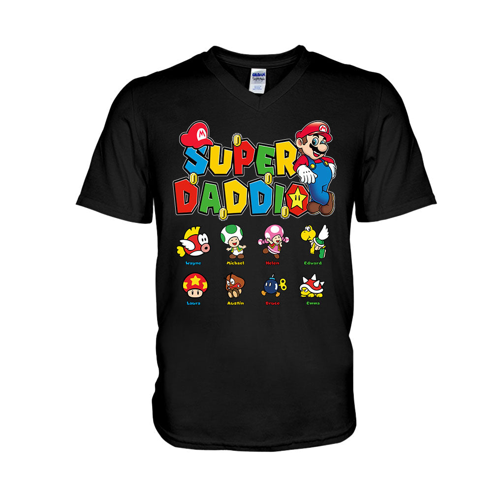 Super Daddio - Personalized Super Plumber T-shirt and Hoodie