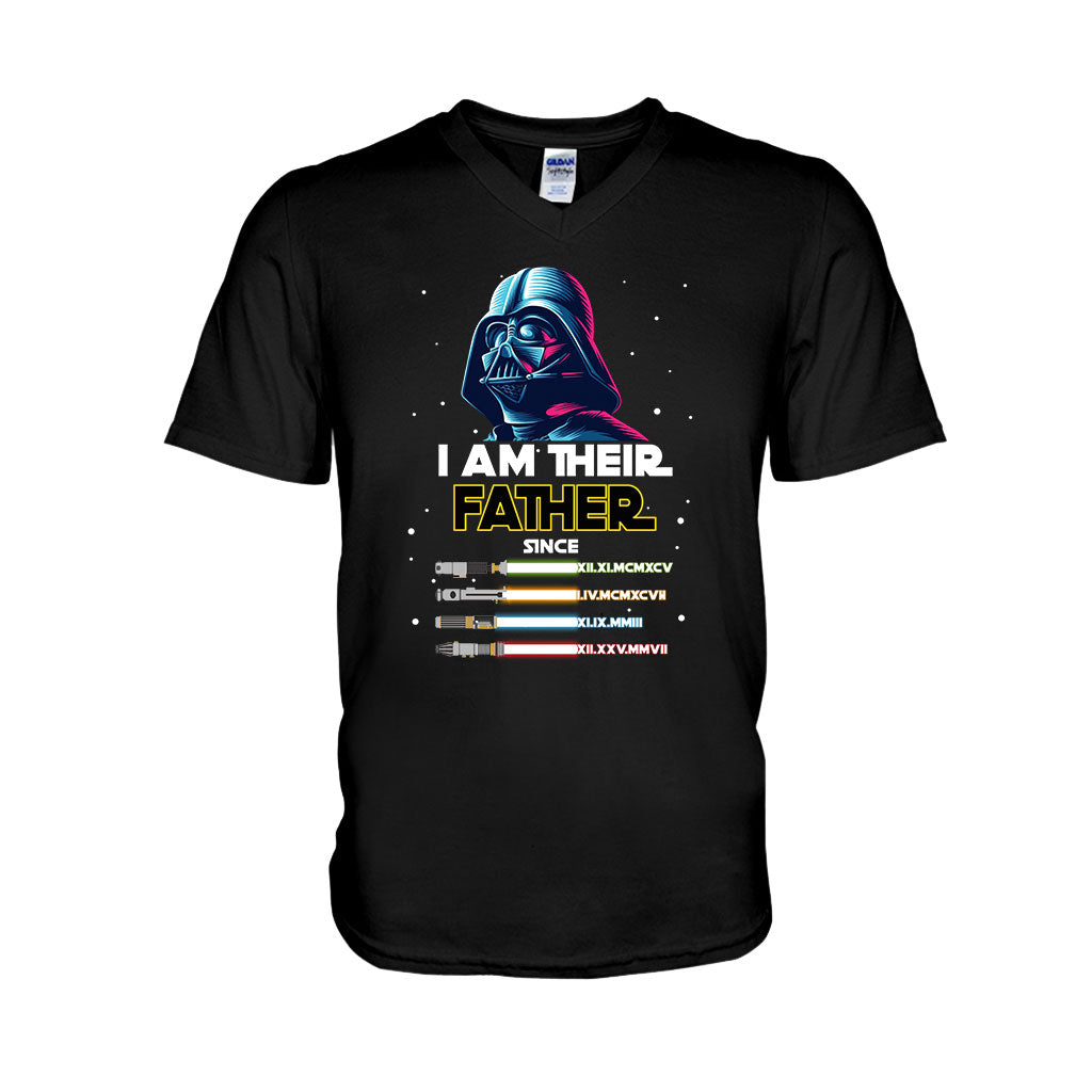 I Am Their Father - Personalized Father T-shirt and Hoodie