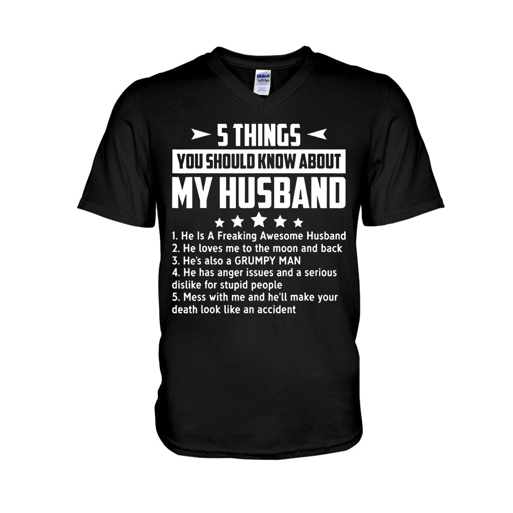 5 Things - Husband And Wife T-shirt And Hoodie 072021