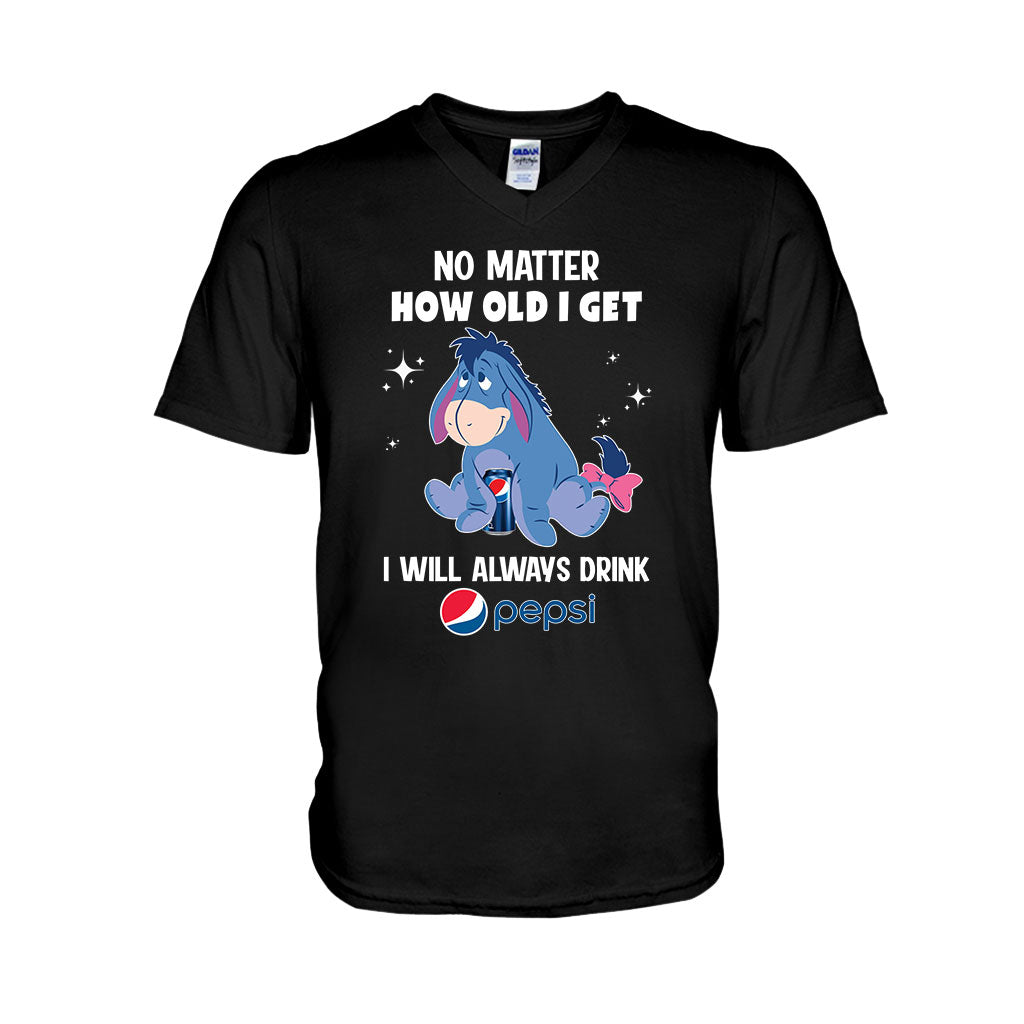 No Matter How Old I Get Blue Soft Drink T-shirt and Hoodie