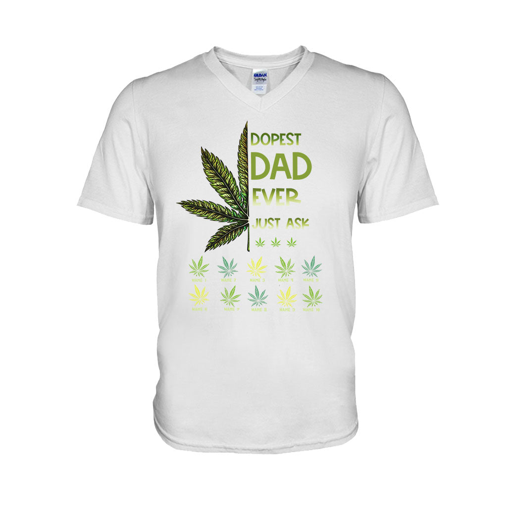 Dopest Dad Ever - Personalized Father's Day T-shirt and Hoodie