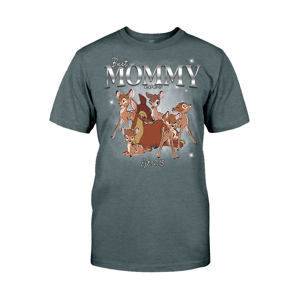Best Mommy Ever Deer Mom Bootleg Rap - Personalized Mother T-shirt And Hoodie