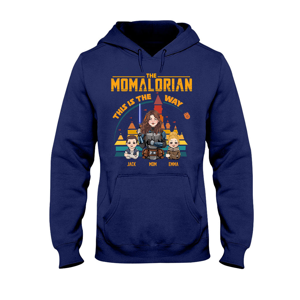Mamalorian Dadalorian - Personalized Mother T-shirt And Hoodie
